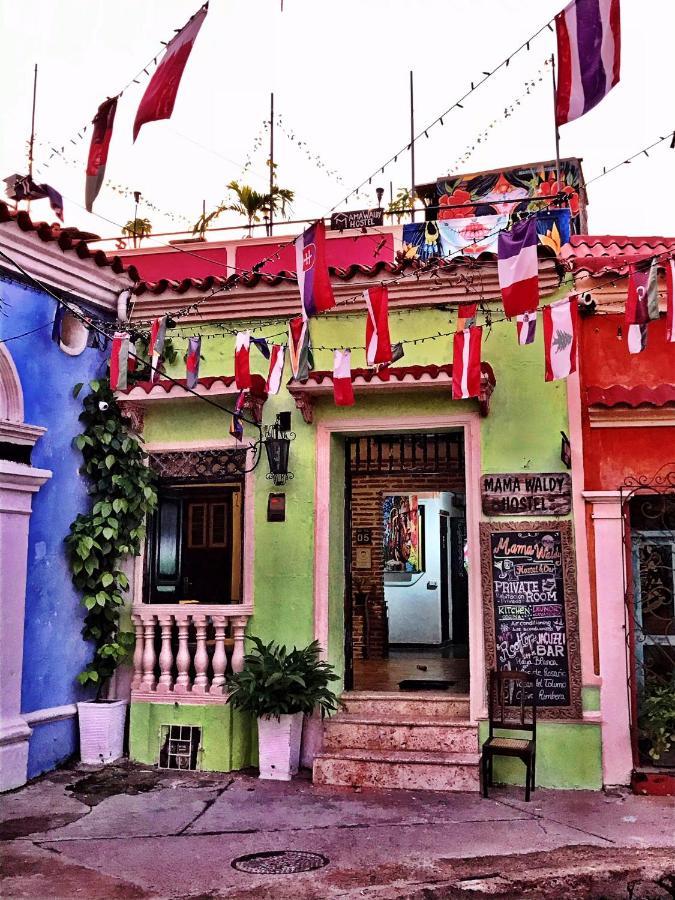 Casa Mama Waldy Hostel Cartagena Dış mekan fotoğraf