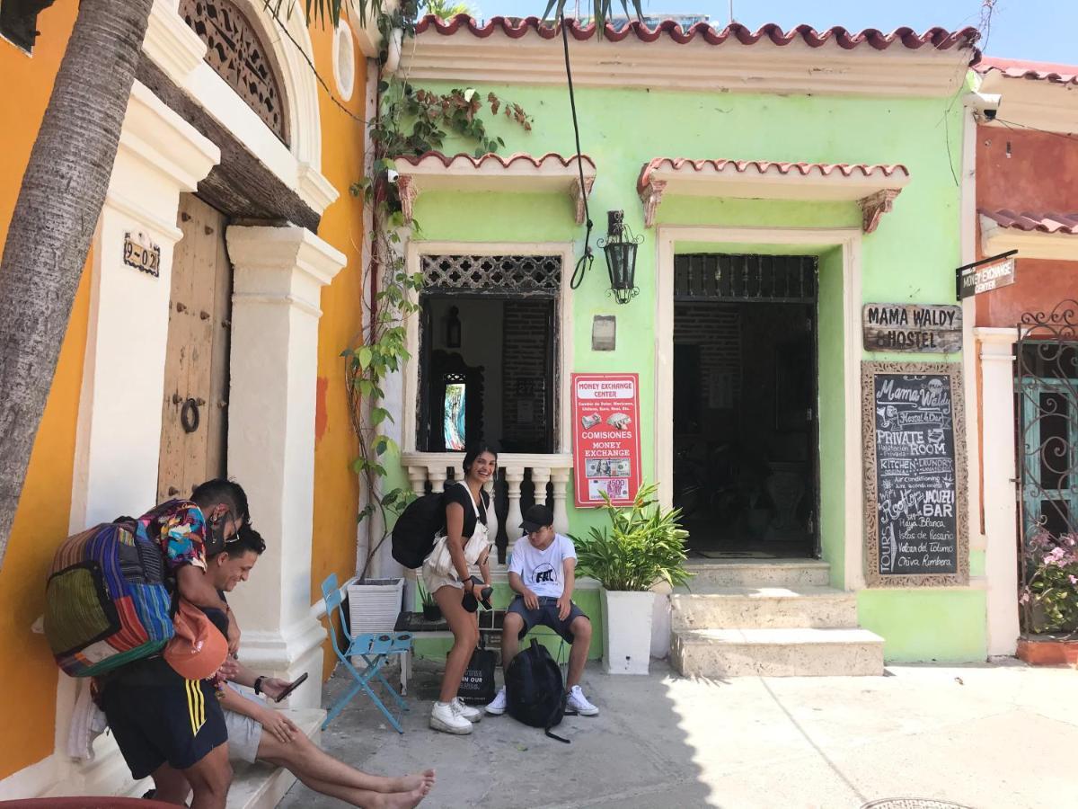 Casa Mama Waldy Hostel Cartagena Dış mekan fotoğraf