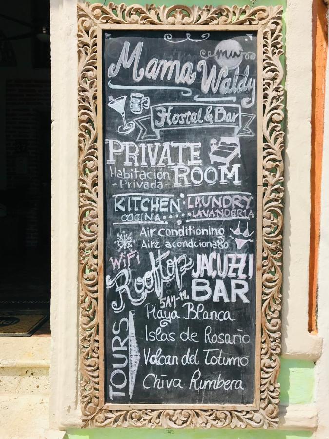 Casa Mama Waldy Hostel Cartagena Dış mekan fotoğraf